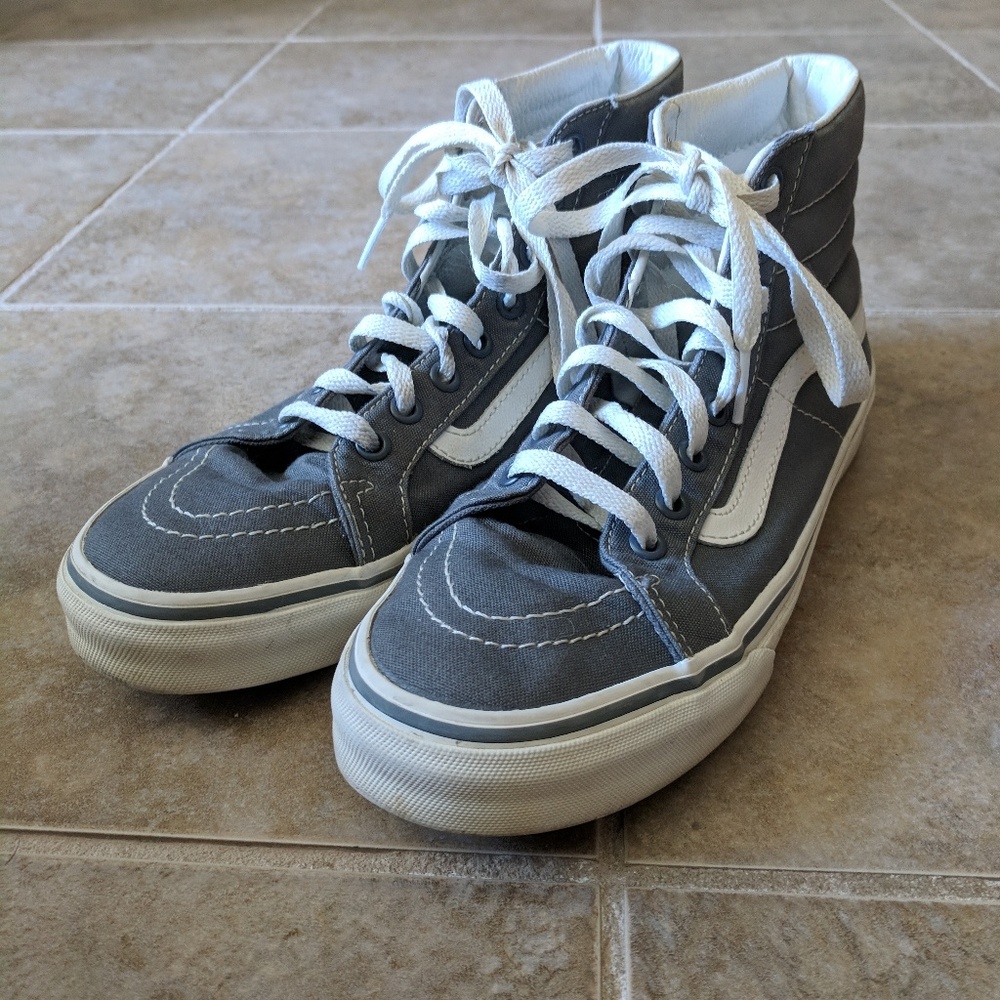 Womens Gray Vans